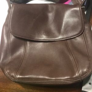 Brown coach purse